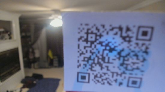 blurred QR code 1