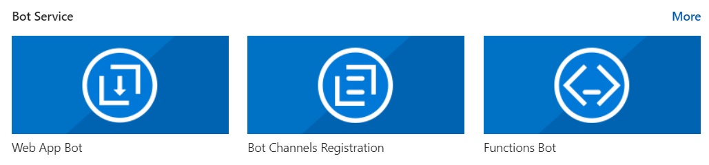 Azure Bot Types