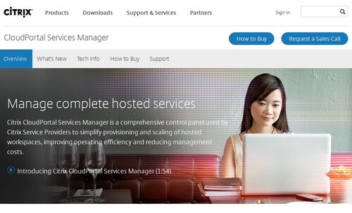 Citrix Cloudportal Services Manager