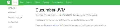 Cucumber-JVM