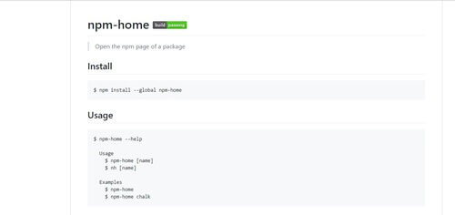 npm-home