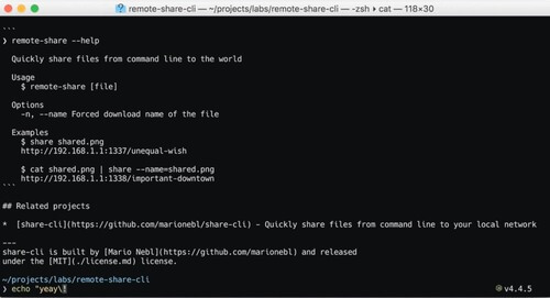 remote-share-cli