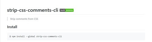 strip-css-comments-cli