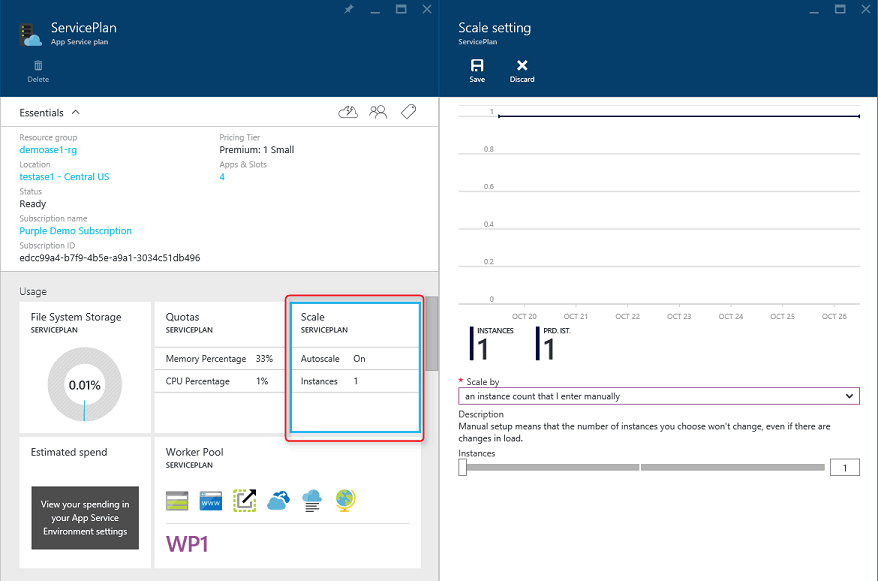 Azure-App-Service-scaling-config