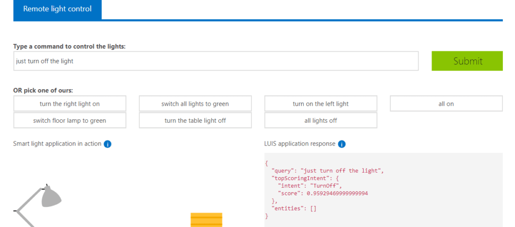 Azure Remote Light Control