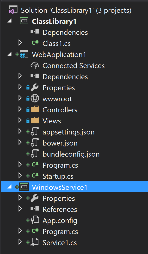 .NET Core Windows Services With Visual Studio 2017