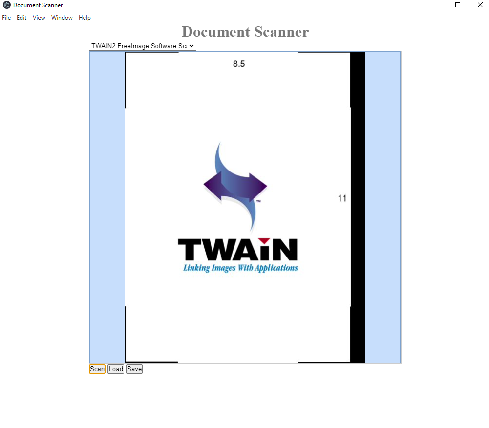 Electron document scanning and management