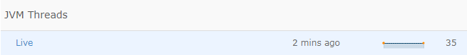 verify JVM threads status in the Retrace Dashboard