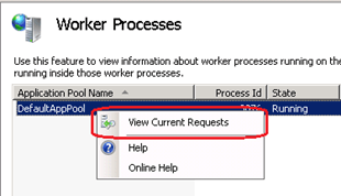 Image result for iis worker process activity