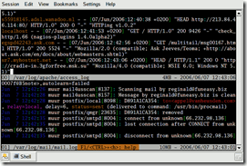 Multitail for UNIX log files