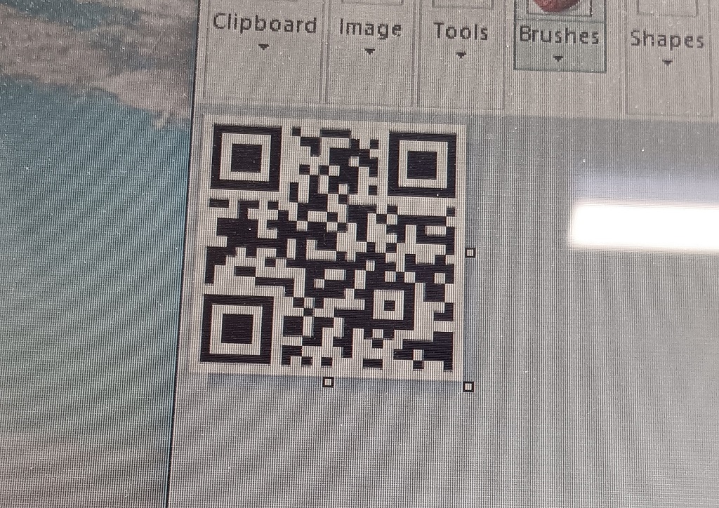 scan qr code from screen