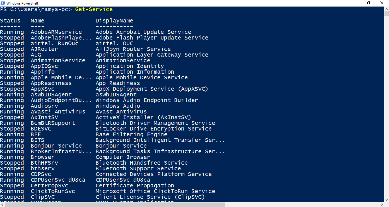 PowerShell Commands