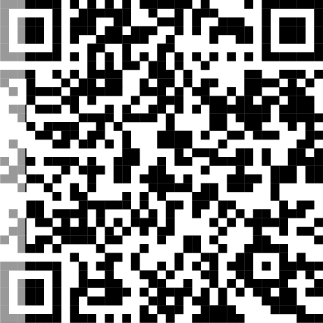 QR code after restoring the finder pattern