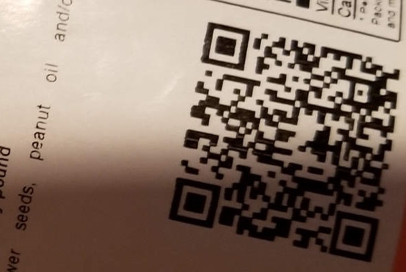 qr code in shadow