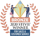 Stevie Bronze Award 2020