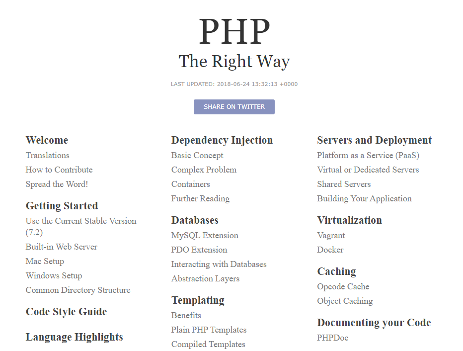 php right way