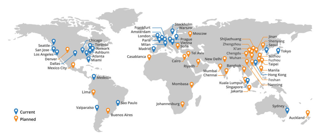 There are a ton of content delivery networks, which have edge nodes very close to wherever your users might be.